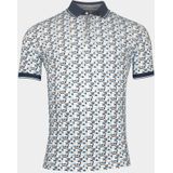 Baileys Polo korte mouw poloshirt pique with all over 515231/62