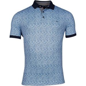 Baileys - Polo - Blauw - Geprint - Katoen