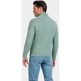 Baileys - Half Zip Trui - Groen - Heren - Katoen