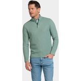 Baileys - Half Zip Trui - Groen - Heren - Katoen