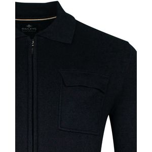 Baileys - Vest - Donkerblauw - 100% Katoen - Normale Fit