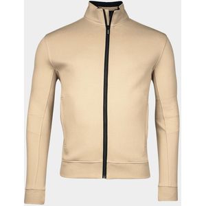 Baileys - Vest - Beige - Sweat - Cardigan - Zip