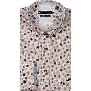 Giordano Ivy - Longsleeve Button Down met Abstracte Bloemenprint