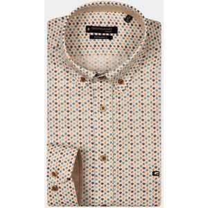 Giordano Hemd Korte Mouw - Roze - Casual League