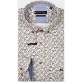 Giordano - 517027/70 - Casual Hemd - Groen - Katoen/Elastaan