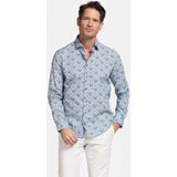 Giordano - Overhemd - Gebloemd - Lange Mouwen - 97% Katoen/3% Elasthan