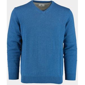 Bos - Pullover - Blauw - Cotton - Regular Fit - 518100CCT-13/675