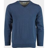 Bos - Pullover - Blauw - Cotton - Regular Fit - 518100CCT-13/675