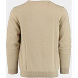 Bos - Pullover - Beige - Cotton - Regular Fit