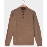 Baileys - 520095/865 - Pullover - Bruin - 1/2 Zip