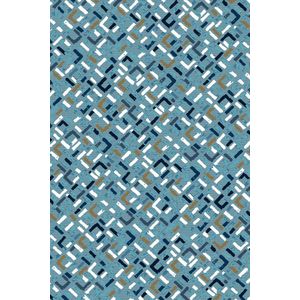 R.B. Boston - Casual Hemd - Blauw - Lange Mouw - Regular Fit - 100% Katoen