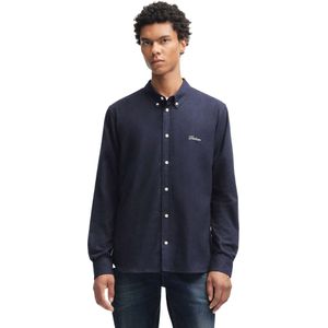 Denham Stefan casual overhemd met lange mouwen