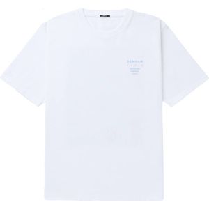 Denham - Wave T-shirt - Wit - Katoen