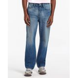 Denham - Dagger - Jeans - Blauw - Katoen