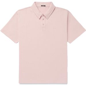 Denham, Tops, Heren, Roze, XL, Katoen, Elegante Polo Shirt voor Mannen