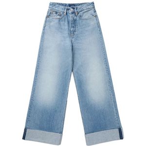Denham The Jeanmaker - Dames Jeans - Blauw - Katoen