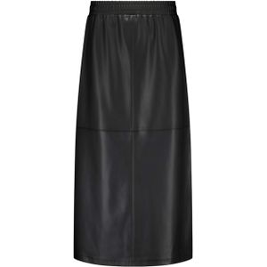 Tramontana - PU Maxi Skirt - Imitatieleren Rok - Zwart