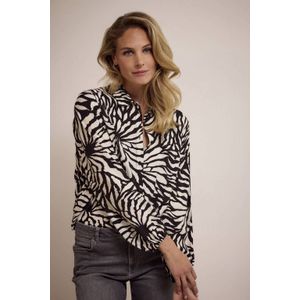 Tramontana - Blouse Wildflower - Gebloemd - Zwart