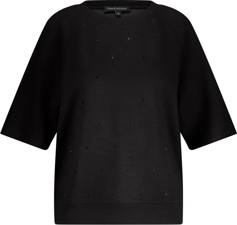 Tramontana - Technical Sweat Jumper - Zwart - Sweater