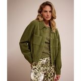 Tramontana - Gebreid Vest - Groen