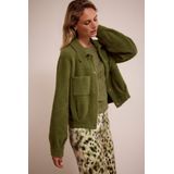 Tramontana - Gebreid Vest - Groen