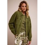 Tramontana - Gebreid Vest - Groen