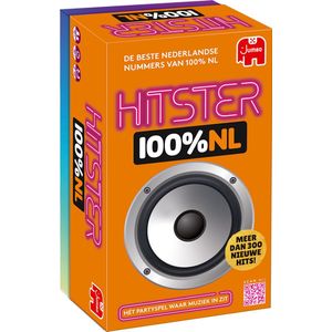 Hitster - Hitster 100% NL Kaartspel - 300 Iconische Nummers - Nederlandse Muziek