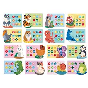 Goula - Alfabet Bingo - Bordspel - Hout - Voor 2 tot 8 Spelers