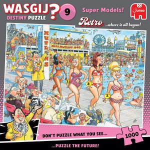 Wasgij Destiny Puzzel Retro 9: Topmodellen! – 1000 stukjes  Jumbo​