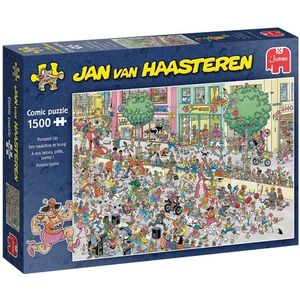 Jan van Haasteren - Een naaldhak te hoog - 1500 stukjes puzzel - Legpuzzel volwassenen