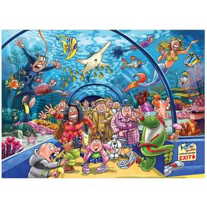 Wasgij - Origineel 43 - Puzzel - Aquariumcapriolen - 1000 Stukjes