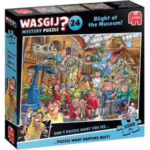 Wasgij - Mystery 24 - Legpuzzel - Paniek In Het Museum! - 1000 Stukjes
