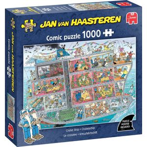 Jan Van Haasteren - La Cruise Ship - Puzzel - 1000 Stukjes - 100% Gerecycled Karton