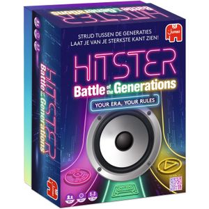 Hitster - Battle of the Generations - Familiespel - 420 Muziekkaarten