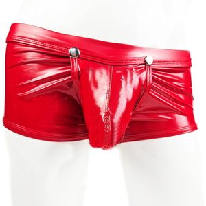 BamBella ® - Boxer short Maat XL Datex (Latex en stof SM kleding BDSM kruisloos erotische heren kleding