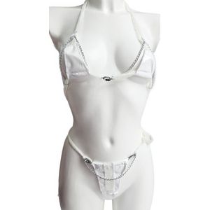 Sexy lingerie set ketting - Onesize - kruisloos string - Set erotische kleding dames