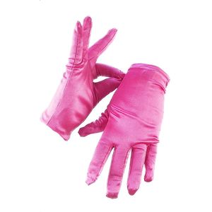 BamBella® - Handschoen Kort Fel Roze - Voor dames en Heren