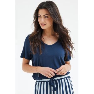 Didi - T-shirt - Donkerblauw - Viscose met Elastaan