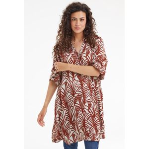 DIDI - Tunic Debbie - Bruin - Tuniek - Crimson Print