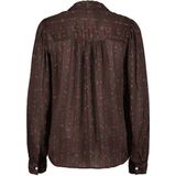 DIDI - Blouse Sable Brown - Tulip Print - Dames
