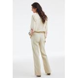 DIDI - Blouse Vista Blue Bloomscape - Blauw - Maat 38