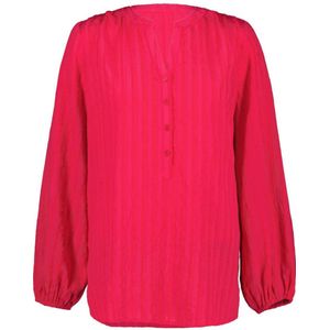 Didi - Top - Roze - V-hals - Knoopsluiting