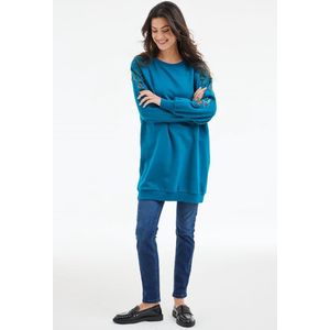 Didi - Gebloemde Sweater - Katoen en Polyester