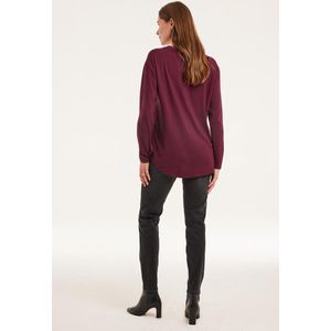 DIDI - Loose tee Cindy - Rood - Longsleeve