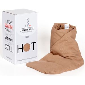 Janneke's Warmtesjaal - Pittenzak - Kersenpitkussen - Kruik - Lijnzaad - Rib - Cacao