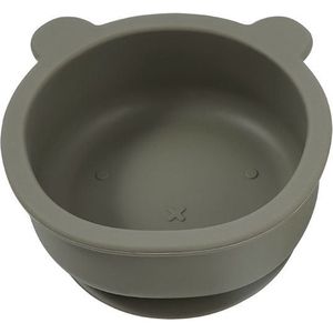 Dutsi - Beertje Serie - Siliconen Babykommetje - Beren Ontwerp - 350ml - Sage