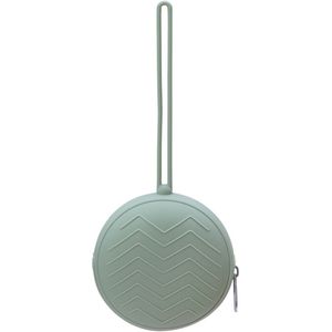 Dutsi - Siliconen Fopspeenhouder - Met rits - Universeel - Zandbeige