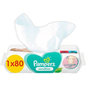 Pampers - Sensitive - Billendoekjes - 80 doekjes - 1 x 80
