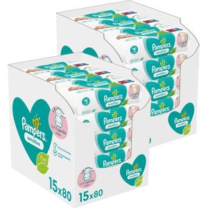 Pampers Sensitive Billendoekjes 30x80 - 2400 doekjes