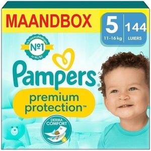 Pampers - Premium Protection - Maat 5 - Maandbox - 144 stuks - 11/16KG